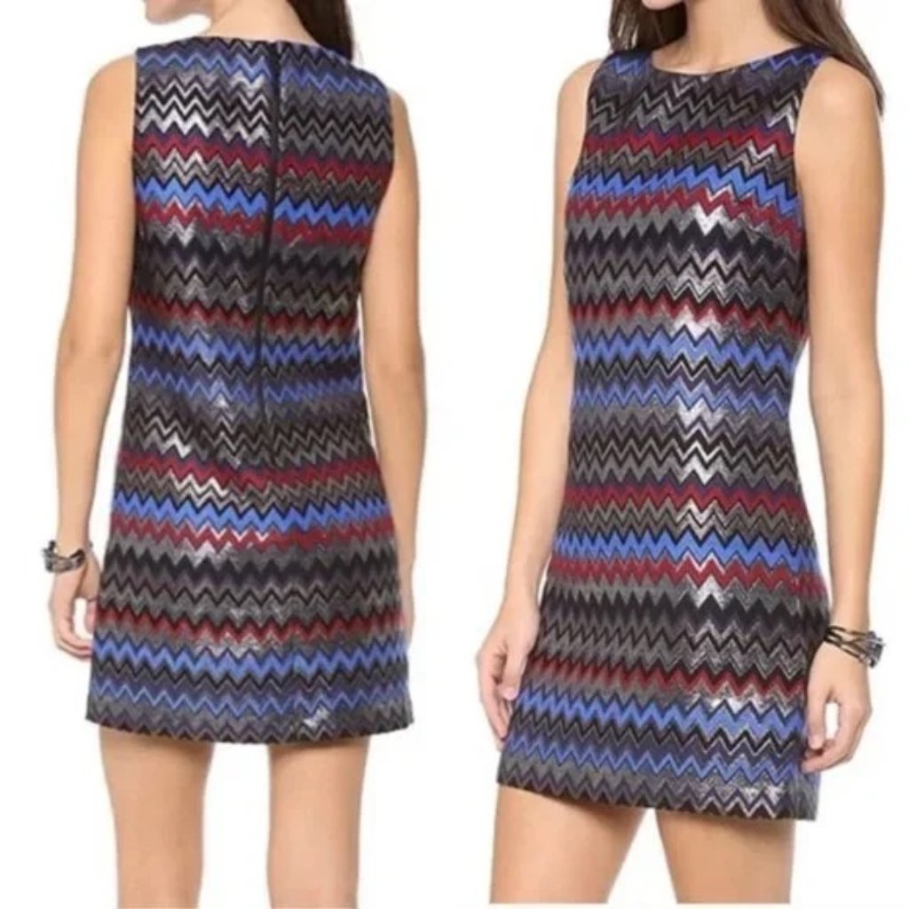 Alice + Olivia Striped Mini Dress
